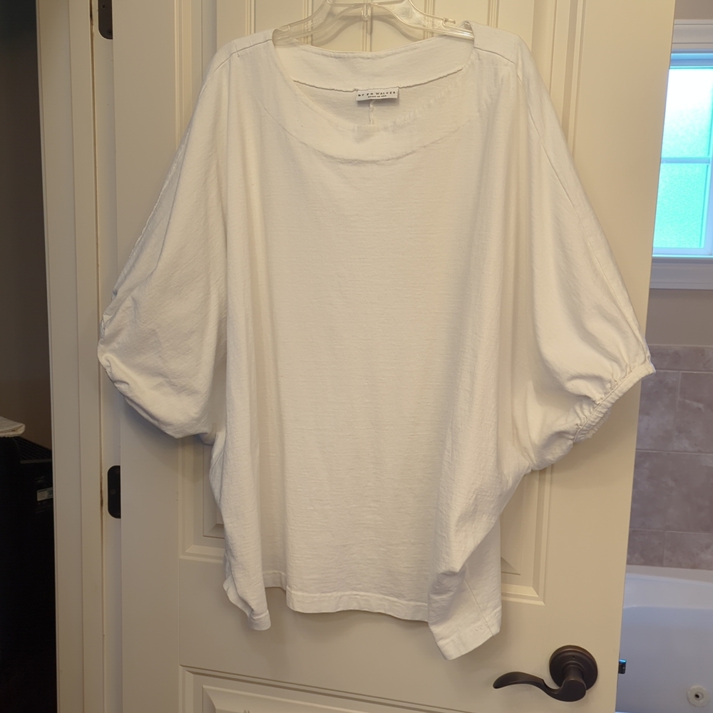 bryn Walker Soft White Women's Blouse